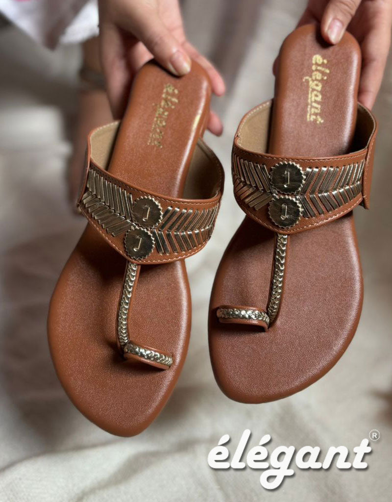 TARA KOLHAPURI - BROWN