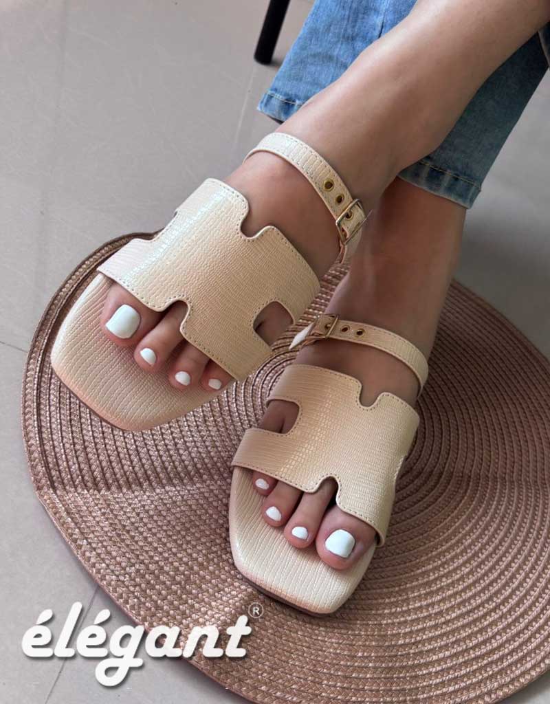 HARMONIE SLIDES - BEIGE